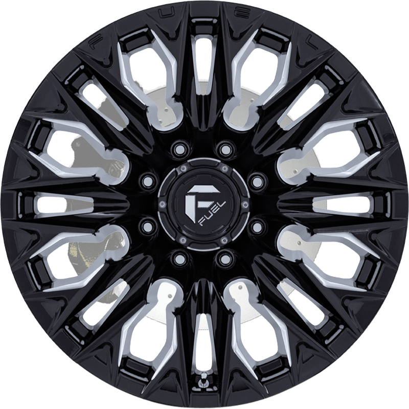 FLAME 8 GLOSS BLACK MILLED