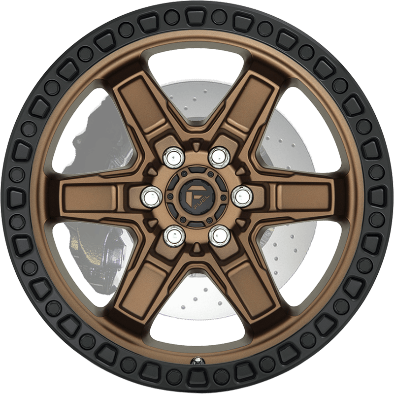 KICKER 6 BRONZE CENTER WITH BLACK LIP
