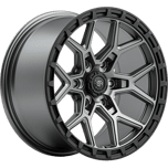 Viper Gunmetal Grey With Black Ring