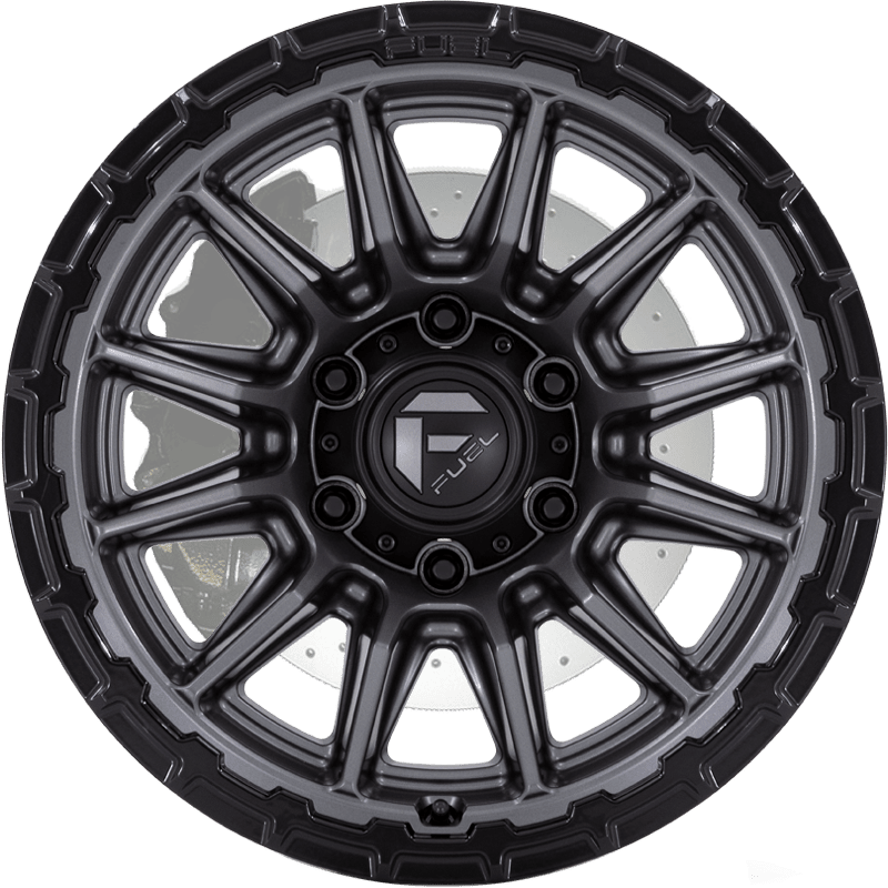PISTON MATTE GUNMETAL WITH GLOSS BLACK LIP