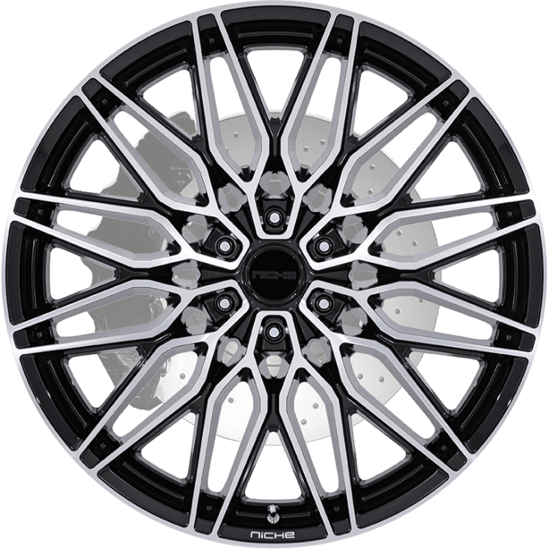 Niche CALABRIA 6 GLOSS BLACK MACHINED