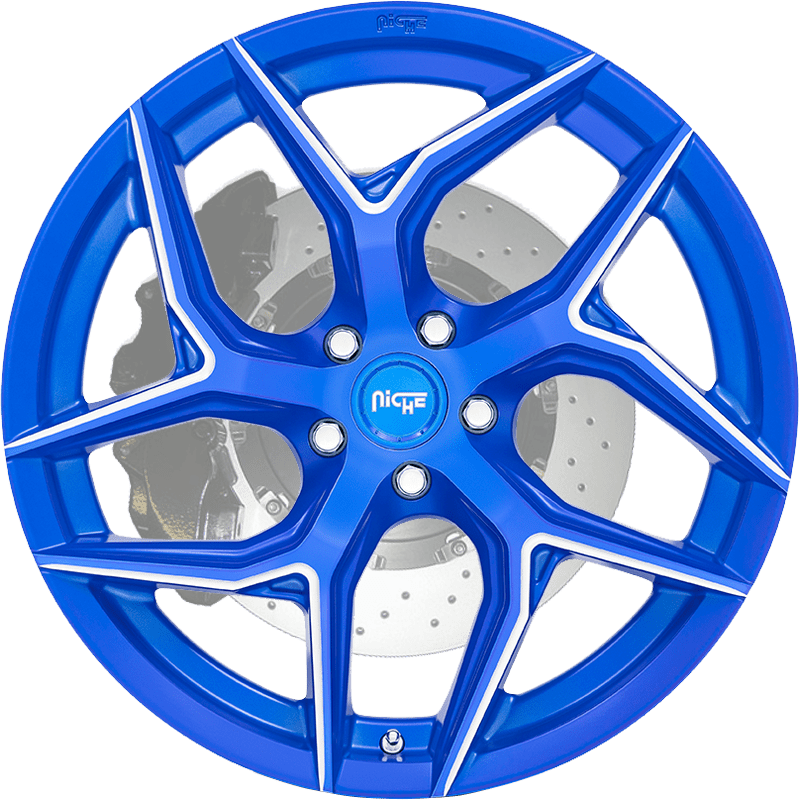 TORSION ANODIZED BLUE MILLED