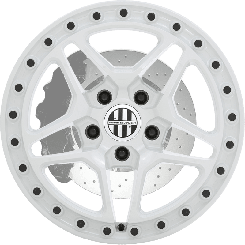 BERG GLOSS WHITE WITH BLACK BOLTS