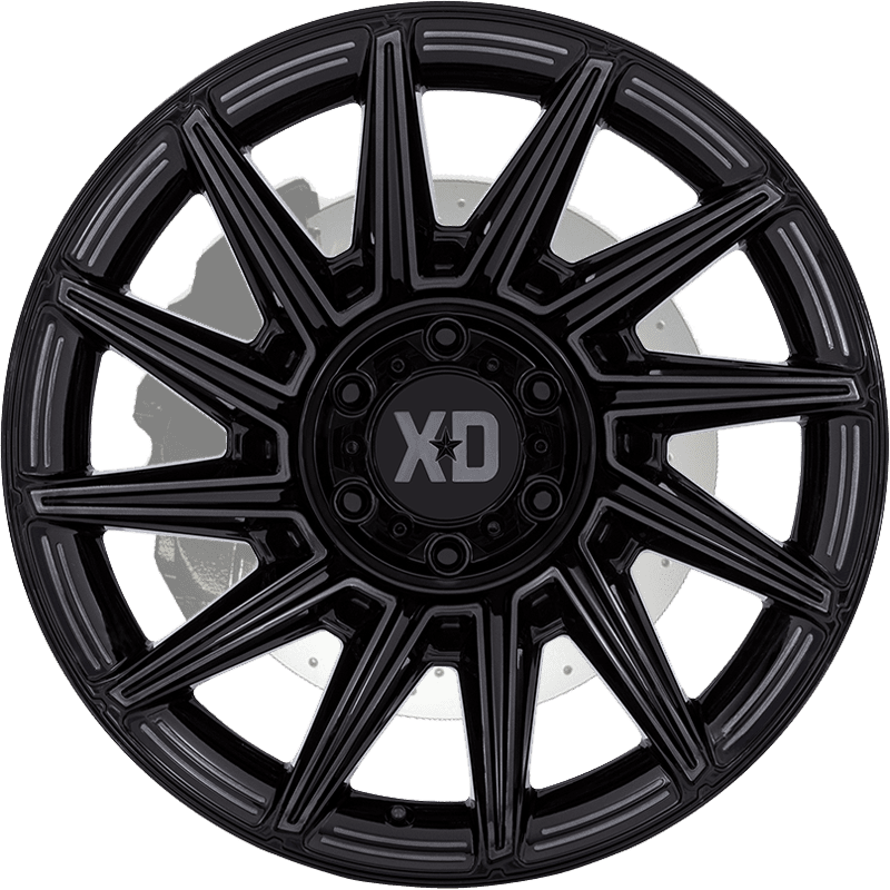 XD867 SPECTER GLOSS BLACK WITH GRAY TINT