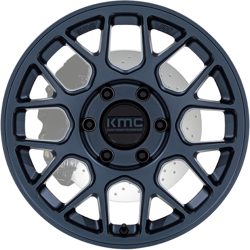 KMC KM730 HATCHET METALLIC BLUE