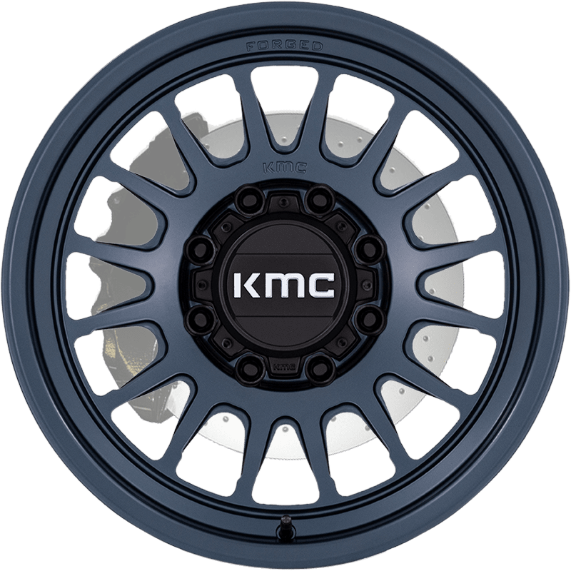 KMC KM447 IMPACT FORGED METALLIC BLUE