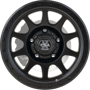 Attack Satin Black Wheels