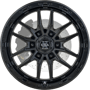 Razorback Satin Black Wheels