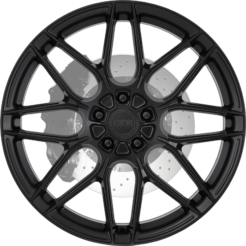 KING WHEELS MONZA SATIN BLACK