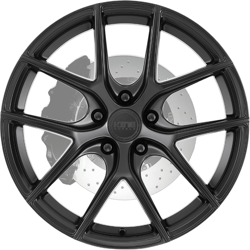 KING WHEELS - TURISMO - SATIN BLACK