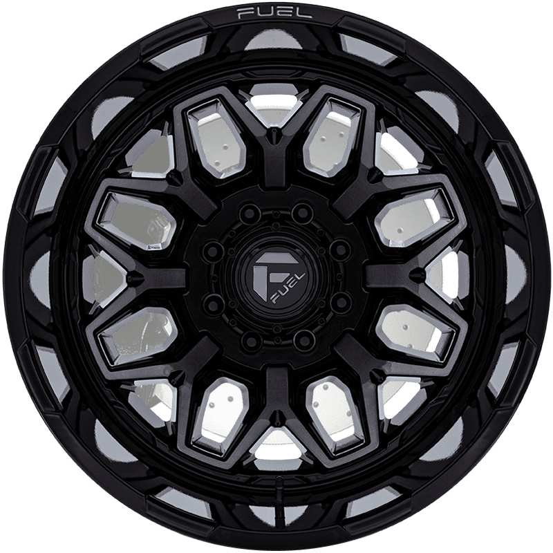 FLUX DUALLY GLOSS BLACK BRUSH WITH GRAY TINT