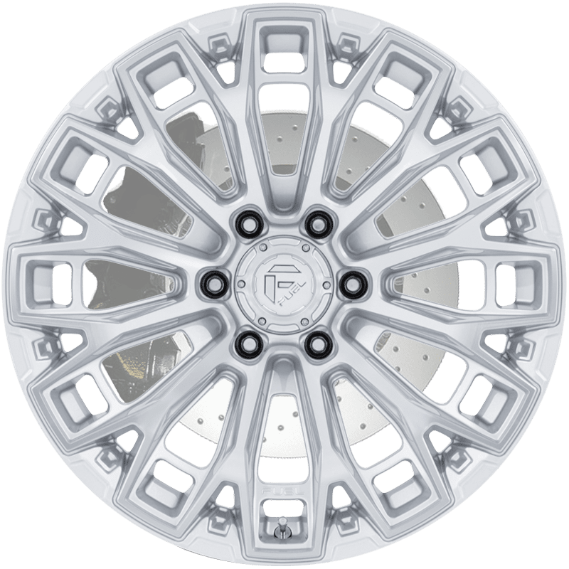 TRAX GLOSS SILVER WITH MACHINED FACE
