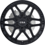 Traction Satin Black Wheels