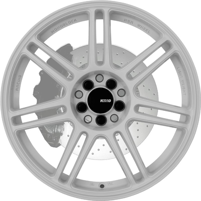 KING WHEELS - THRUST - GLOSS WHITE