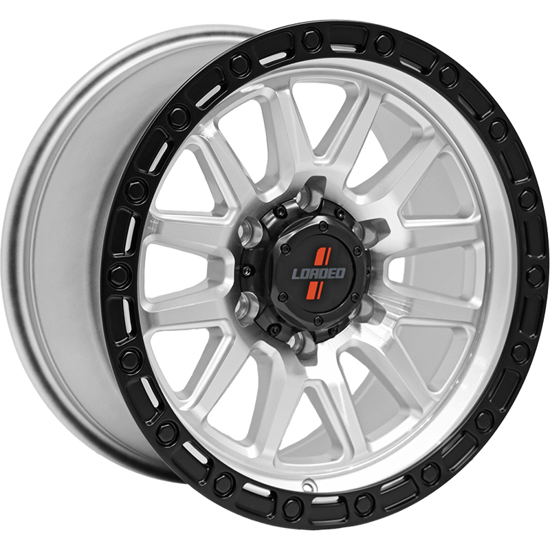 Stockton Silver Machined / Black Lip Silver Machined / Black Lip