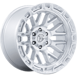 FUEL OFFROAD - RAIL - GLOSS SILVER WITH MACHINED FACE