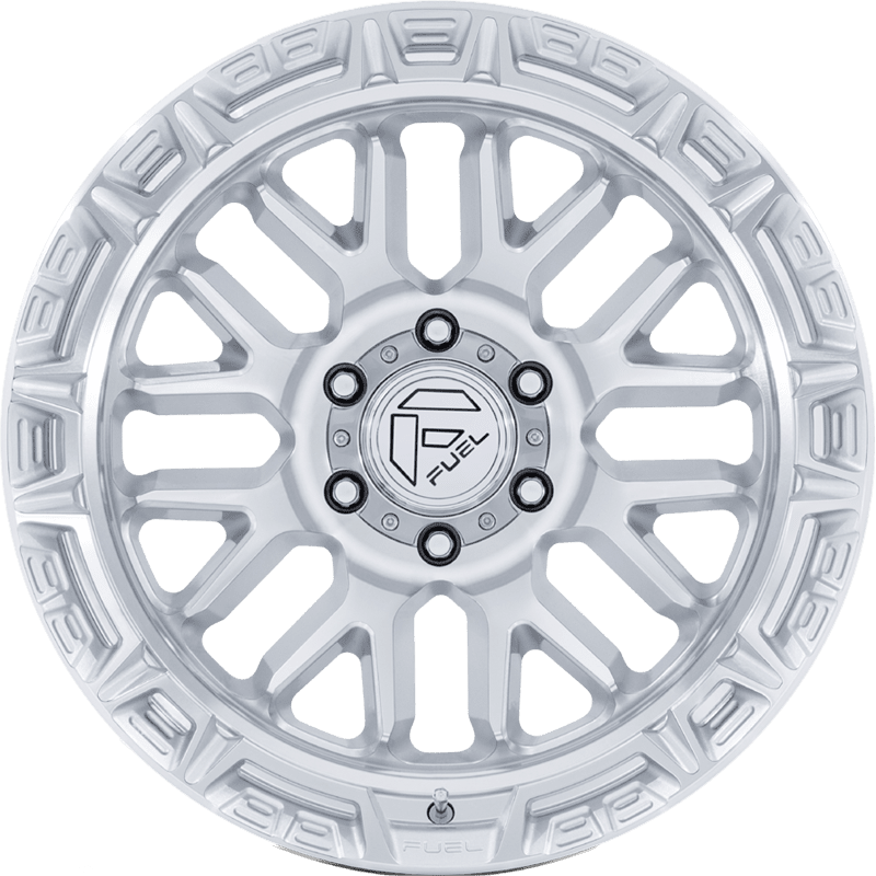 RAIL GLOSS SILVER WITH MACHINED FACE