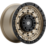 Image of Black Rock Wheels Military Sand Bronze With Black Ring