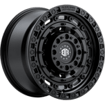 Image of Black Rock Wheels Military Satin Black