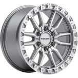 Image of Black Rock Wheels Rambler Silver Machined