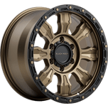 Image of Black Rock Wheels Venture Dark Bronze With Black Ring