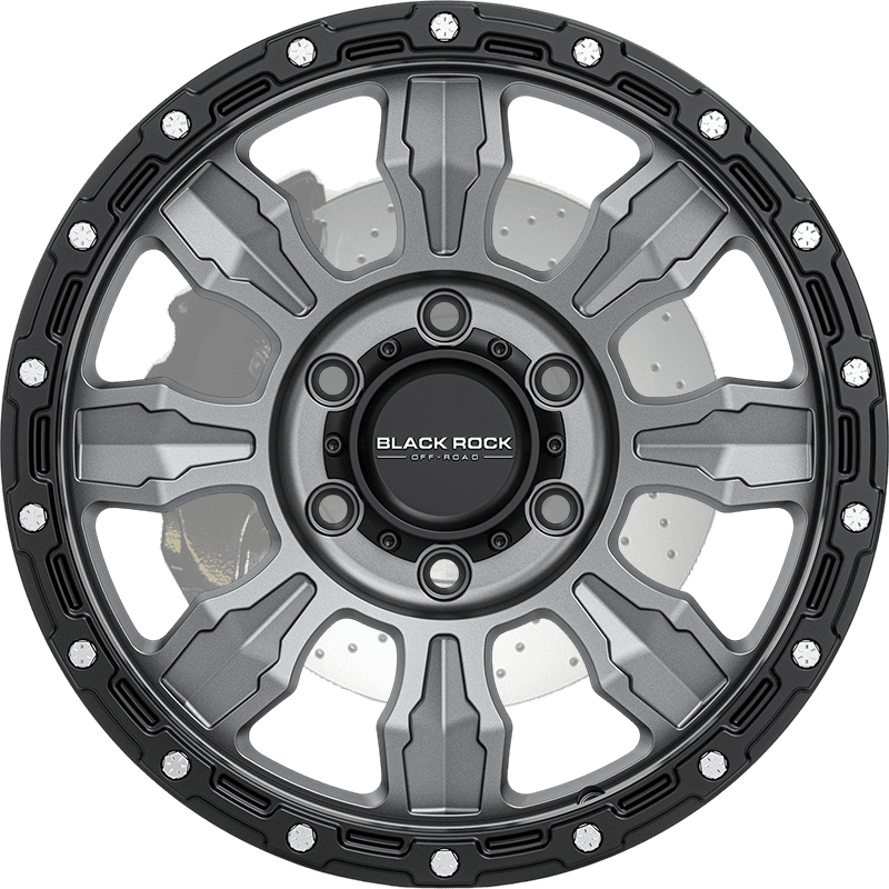 Venture Gunmetal Grey With Black Ring