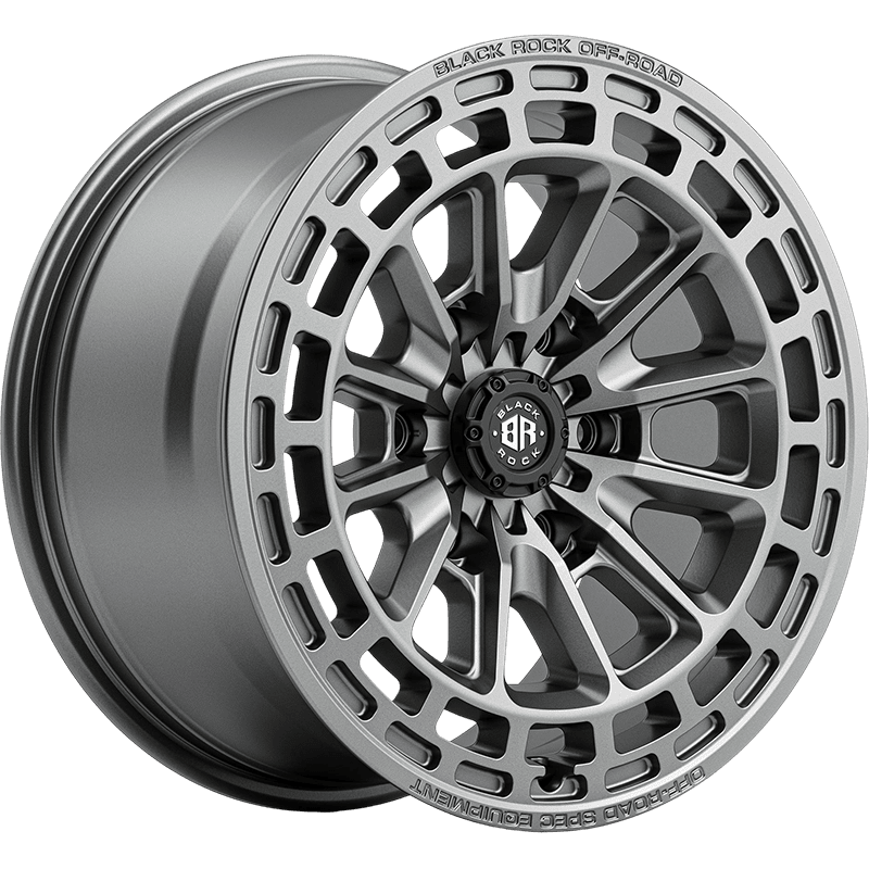 Image of Black Rock Wheels Vortex Gunmetal Grey