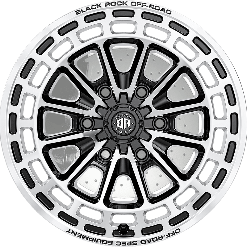 Vortex Gloss Black Machined