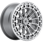 Image of Black Rock Wheels Vortex Silver Machined