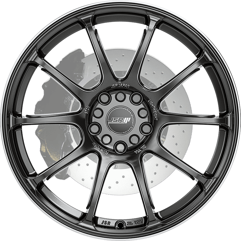 ST10 Gunmetal Grey Machined Lip