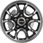 HYDRA 5 GLOSS BLACK MACHINED Wheels