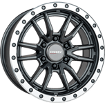 ALPHA ALPHA MATTE GUNMETAL/MACHINED