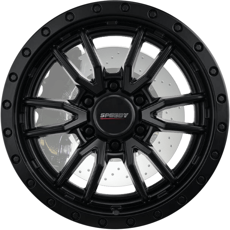 Speedy Wheels ALPHA SATIN BLACK