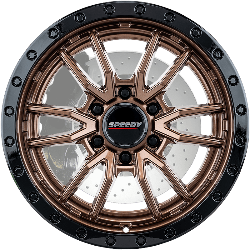 Speedy Wheels ALPHA BRONZE/BLACK LIP