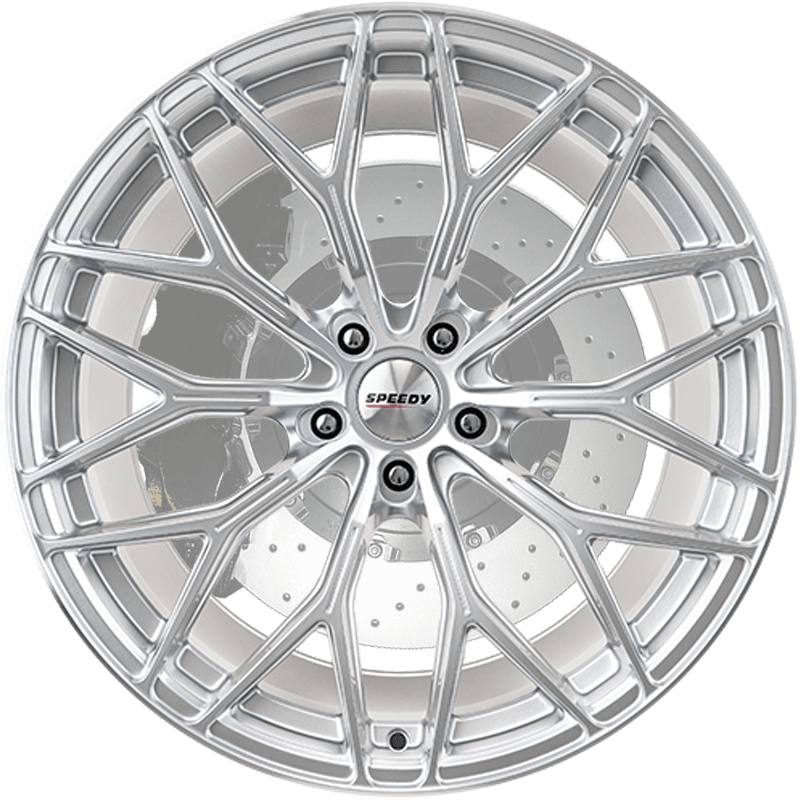 Speedy Wheels STINGER HYPER SILVER/MACHINED LIP