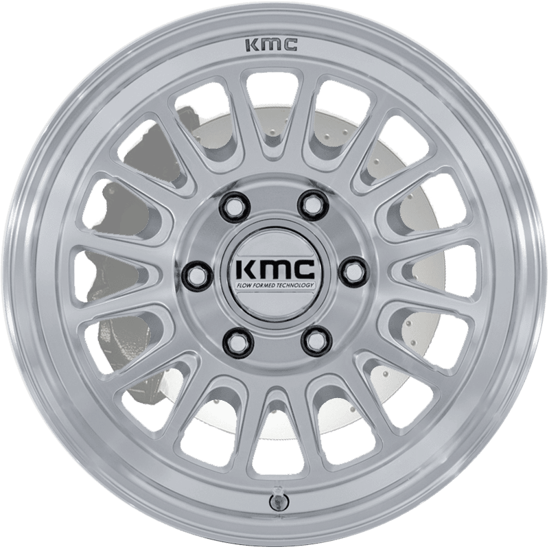 KM733 IMPACT FFT GLOSS SILVER WITH MACHINED FACE
