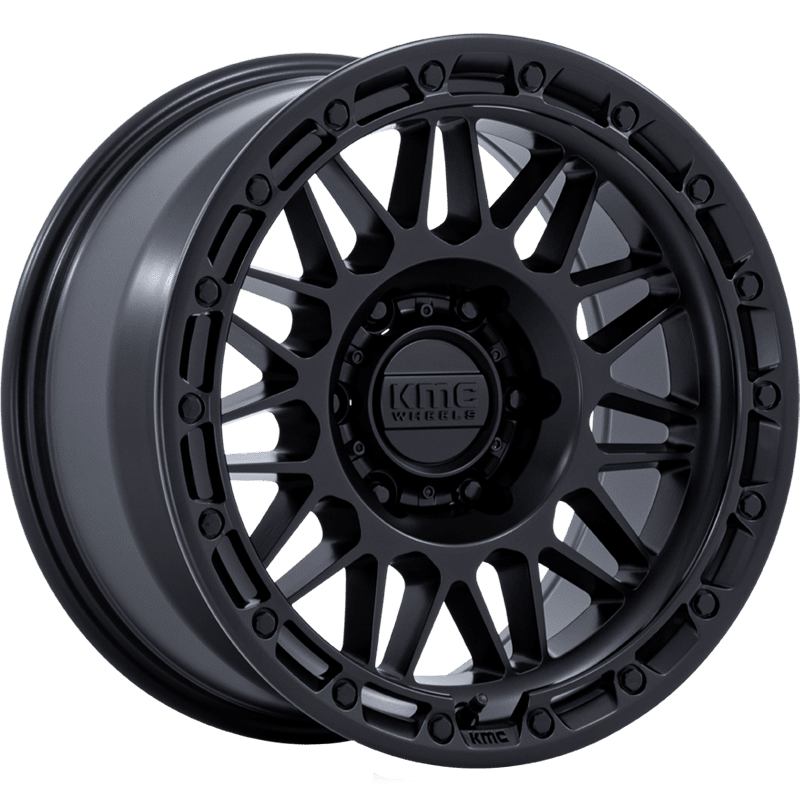 Image of KMC Wheels KM555 ATTACK MATTE BLACK
