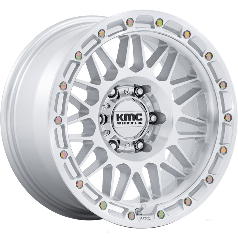 KM555 ATTACK GLOSS SILVER WITH MACHINED FACE GLOSS SILVER WITH MACHINED FACE