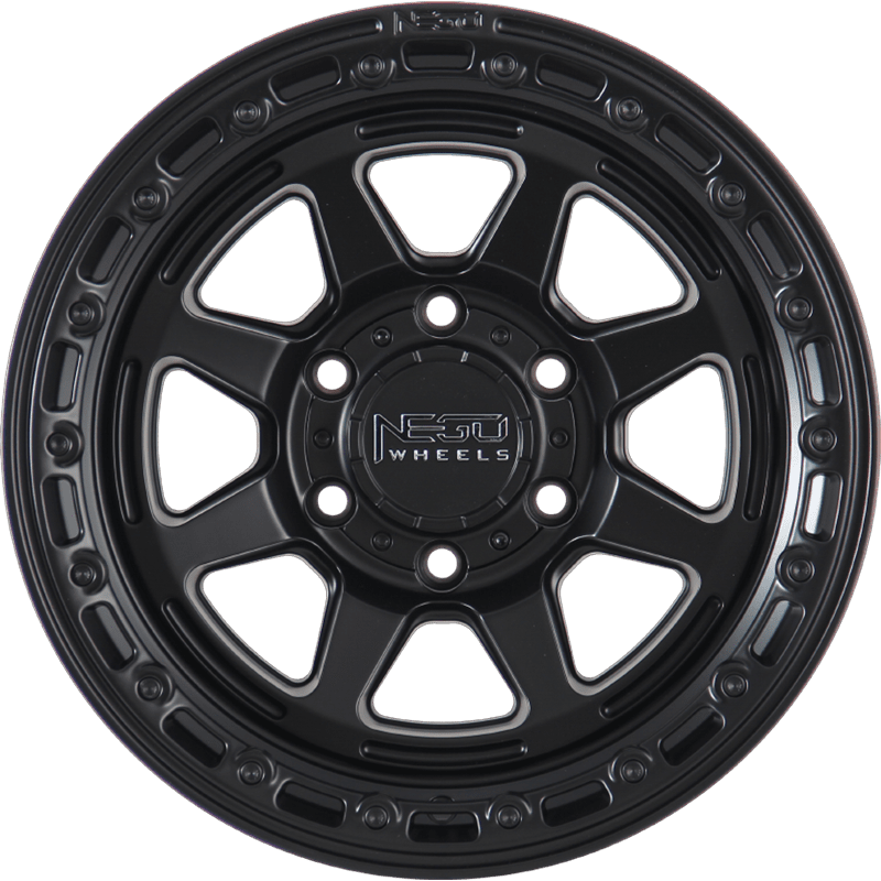 NEGU Wheels NEGU08 MATTE BLACK