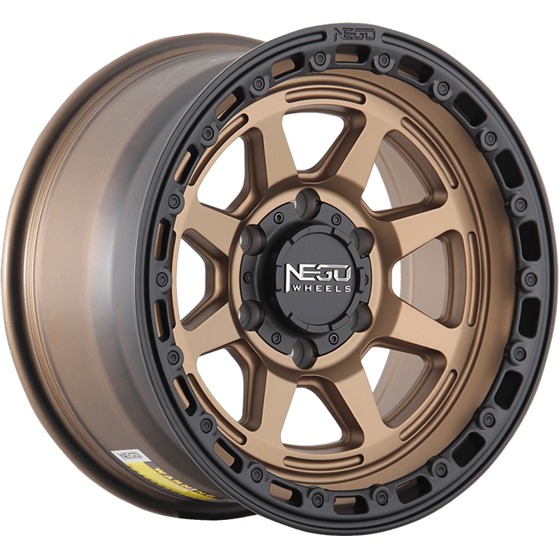 NEGU Wheels NEGU08 BRONZE WITH BLACK LIP