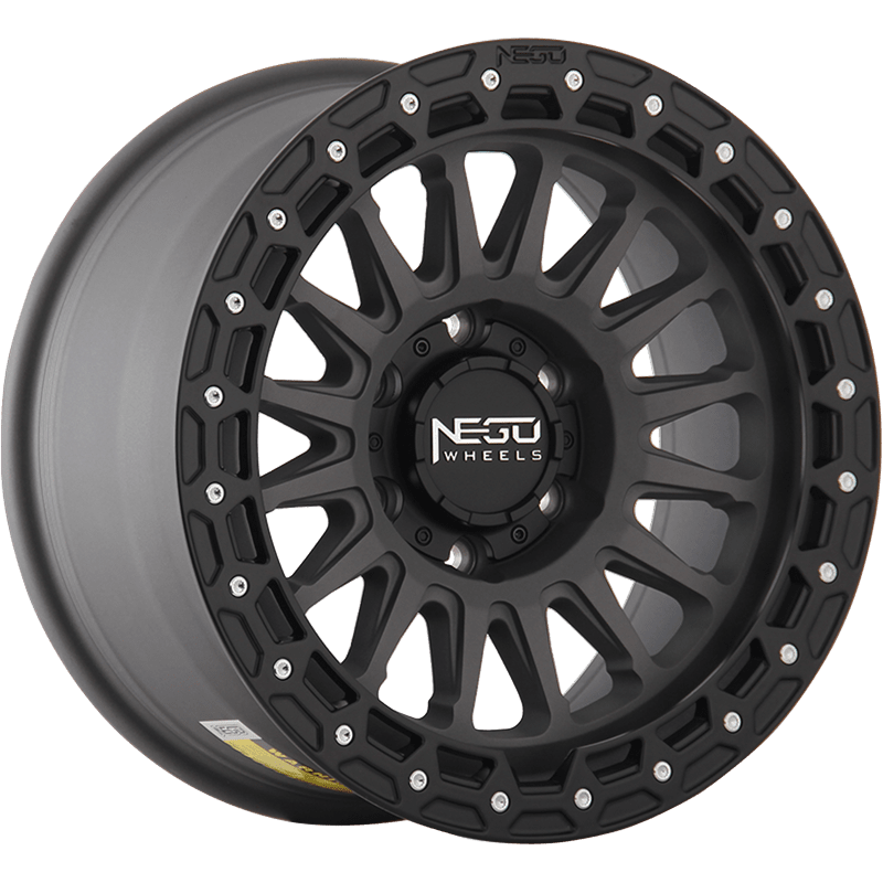 NEGU12 MATTE GUNMETAL WITH BLACK LIP MATTE GUNMETAL WITH BLACK LIP