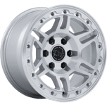 Black Rhino VANGUARD GLOSS SILVER WITH MACHINED FACE