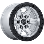 Black Rhino ECHO TRAIL LOCK BEADLOCK HYPER SILVER WITH MACHINED FACE