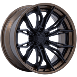 FUEL OFFROAD MUTINY GLOSS BLACK WITH BRUSHED DARK TINT
