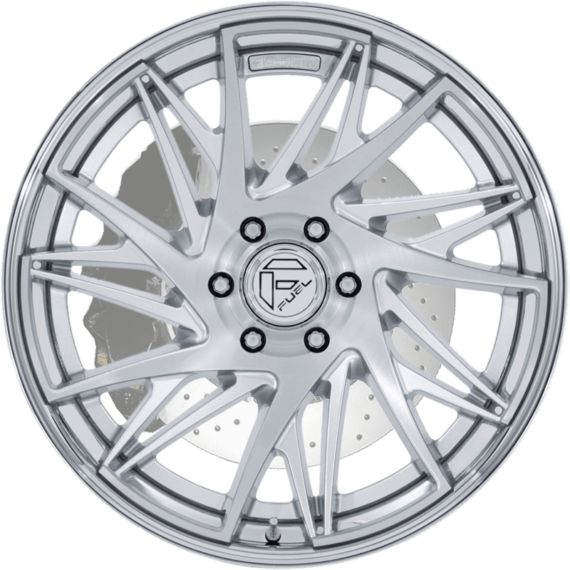 DYNAMO GLOSS SILVER BRUSHED WITH CHROME LIP