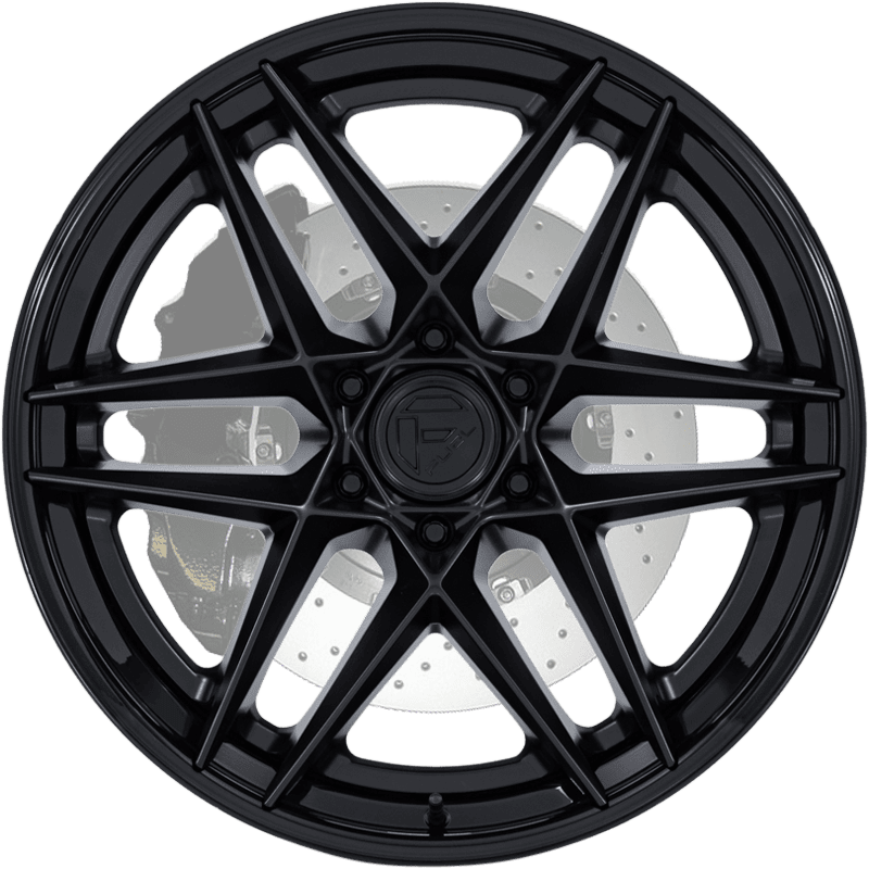 FLIGHT MATTE BLACK WITH GLOSS BLACK LIP