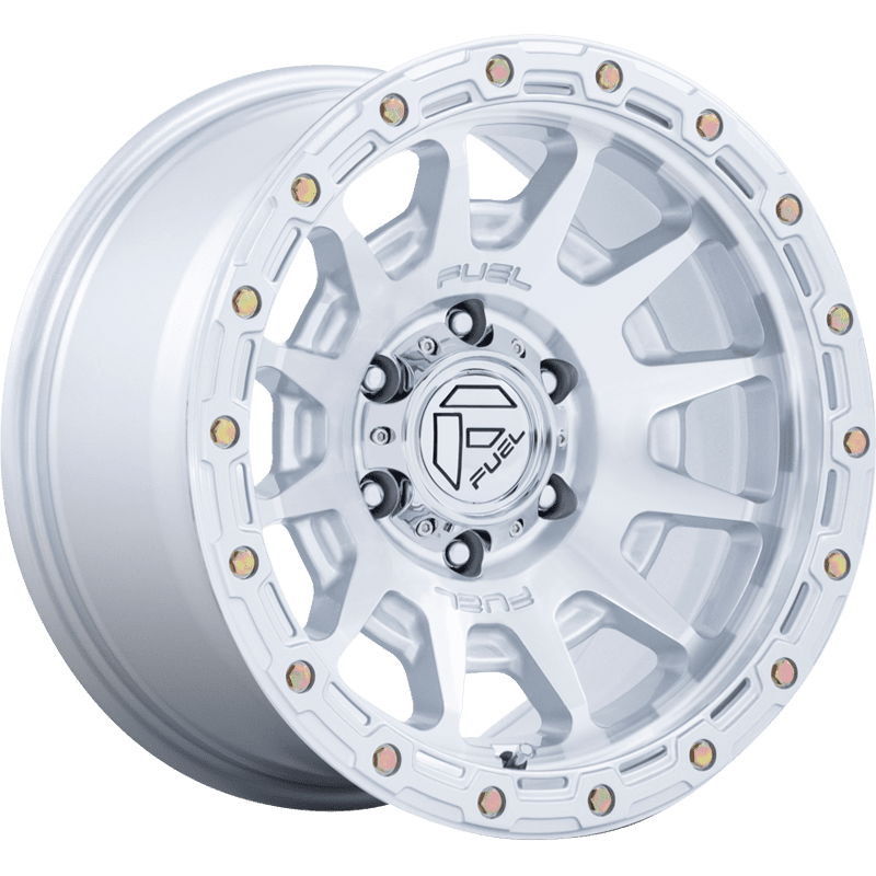 FORTRESS GLOSS SILVER WITH MACHINED FACE GLOSS SILVER WITH MACHINED FACE