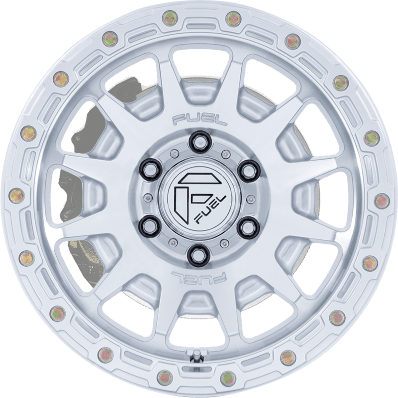 FORTRESS GLOSS SILVER WITH MACHINED FACE