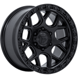 FUEL OFFROAD PUMA MATTE BLACK WITH GLOSS BLACK LIP