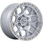 FUEL OFFROAD PUMA GLOSS SILVER WITH MACHINED FACE